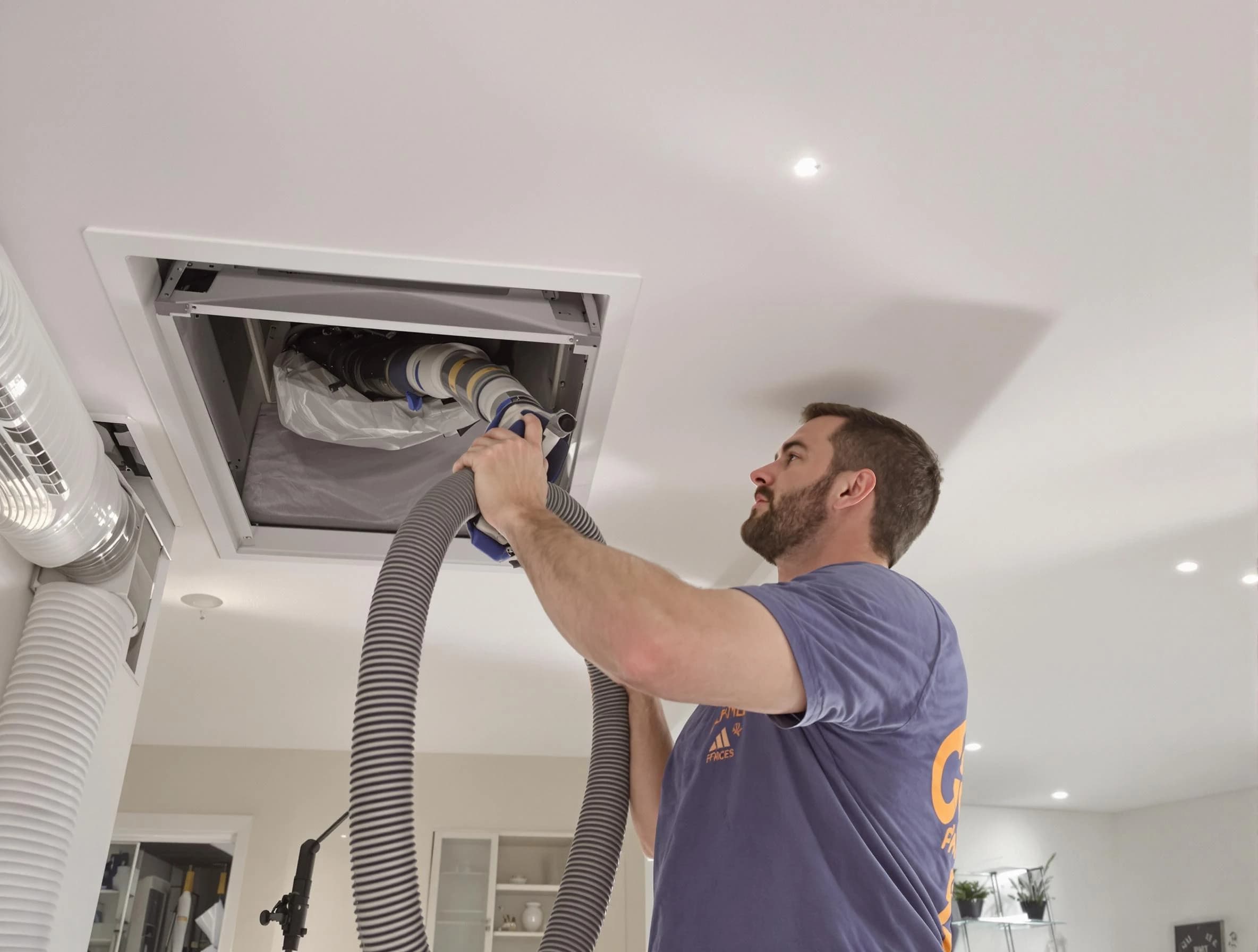 Precision indoor duct cleaning by Holladay Air Duct Cleaning in Holladay