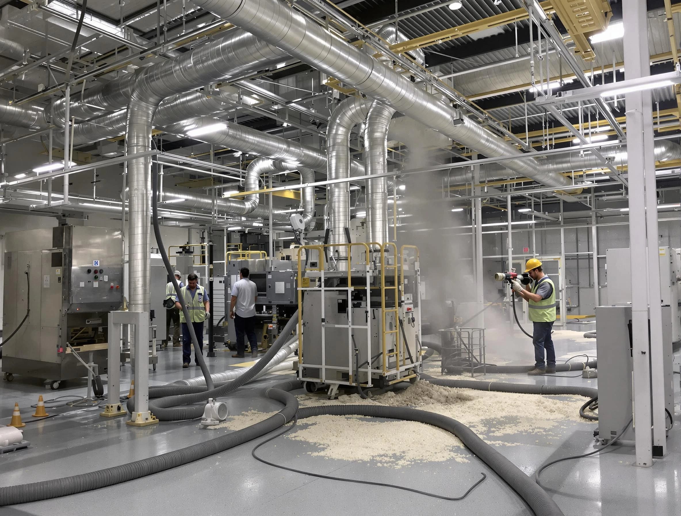 Heavy-duty industrial duct cleaning by Holladay Air Duct Cleaning in Holladay