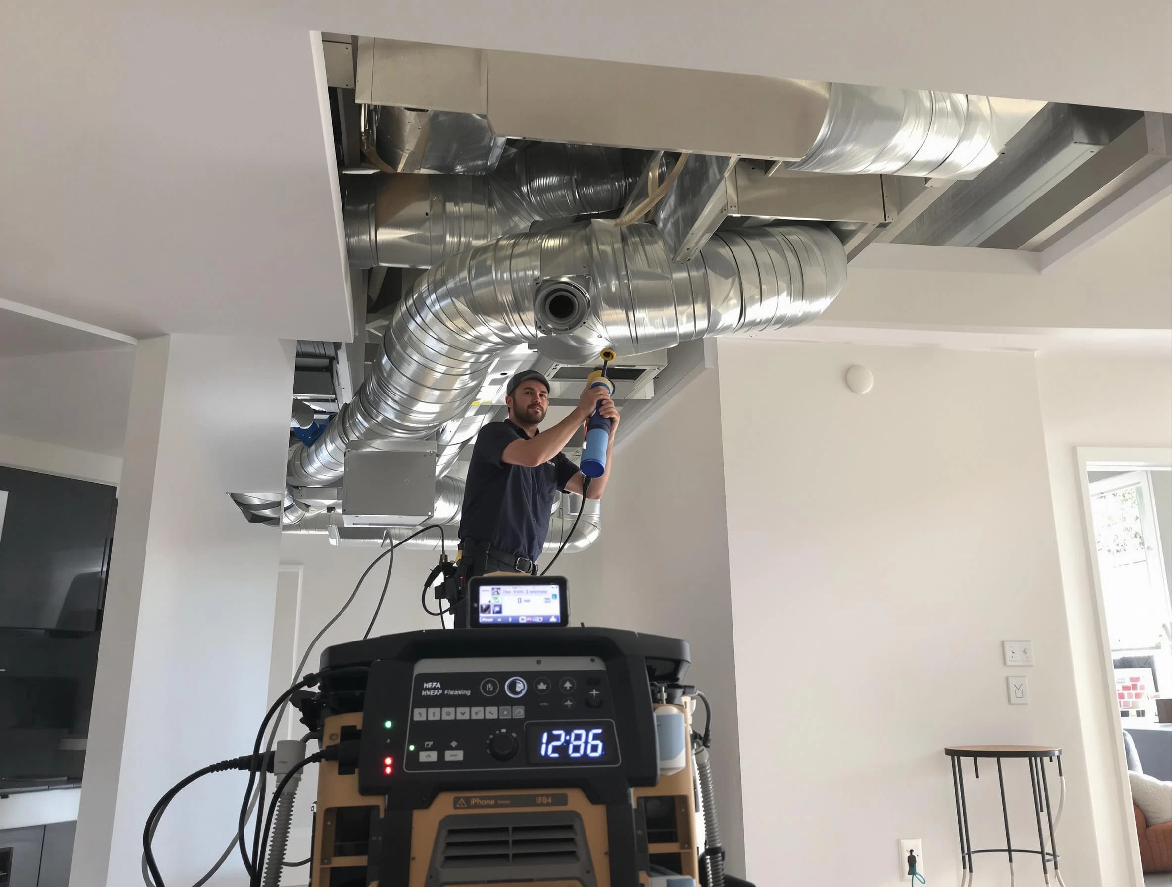 Advanced pure air duct cleaning by Holladay Air Duct Cleaning in Holladay