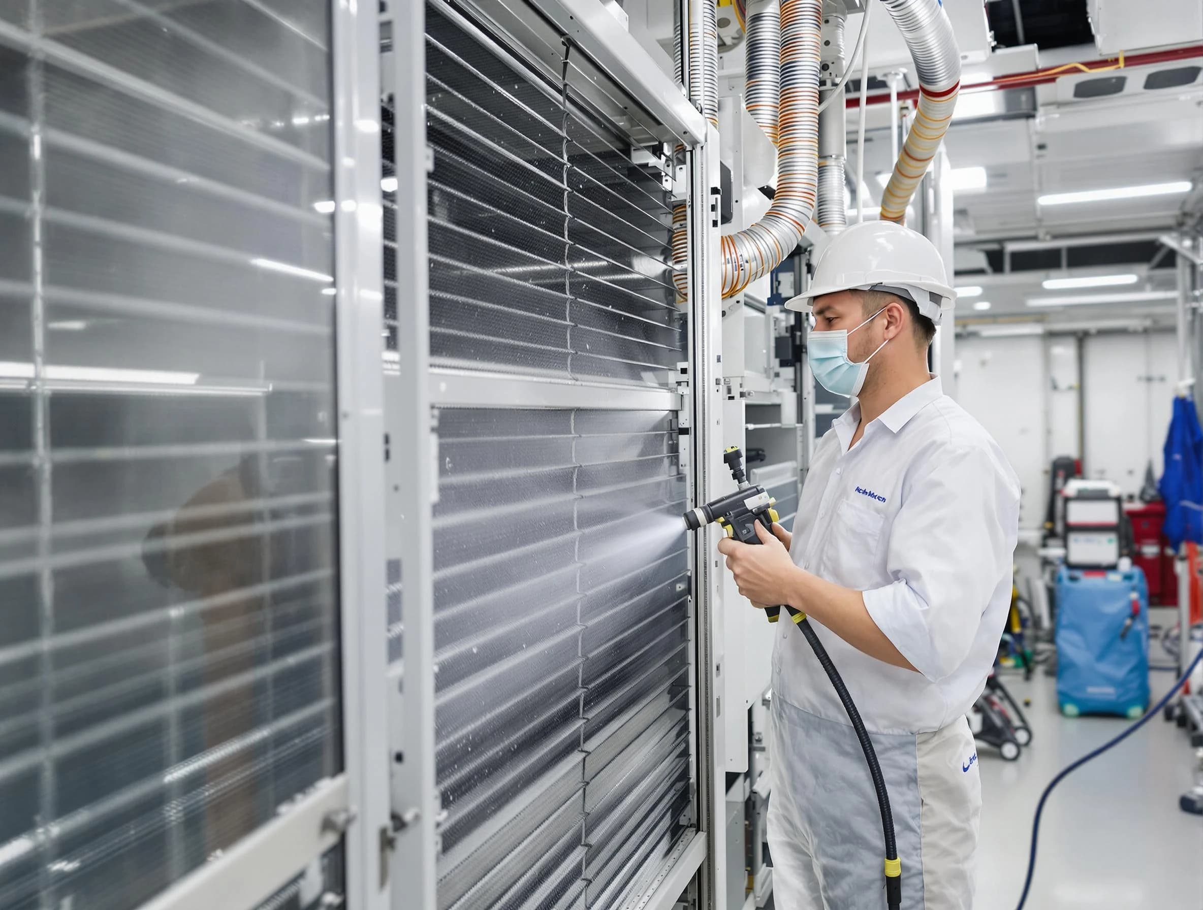 Professional AC coil cleaning by Holladay Air Duct Cleaning in Holladay